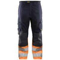 Pantalon multinormes inherent marine orange fluo - Blåkläder