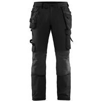 Pantalon artisan stretch 4D noir/gris foncé - Blåkläder