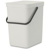 Poubelle Sort&Go 25L, Brabantia, Blanc