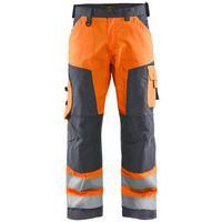 Pantalon haute-visibilité orange fluo anthracite - Blåkläder