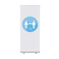 Roll-Banner Budget 85 Complete Set 1 Meter Afstand