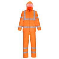 Oprolbaar Hi-Vis regenpak H448 - Portwest