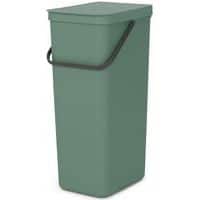 Afvalemmer Sort&Go 40L, Brabantia, groen