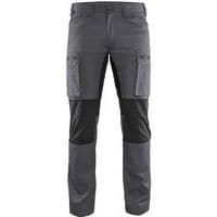 Pantalon maintenance +stretch gris/noir - Blåkläder