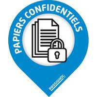 Stickers tri gouttes-Papier confidentiel-Rossignol Pro