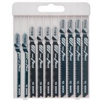 Kit de 10 lames de scie sauteuse pour bois - Bosch