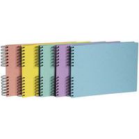 Fotoalbum met spiraal Milano, 50 pagina's, set 6 stuks - Exacompta