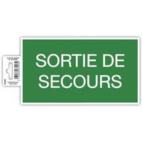 Panneau adhésif issue de secours - Exacompta