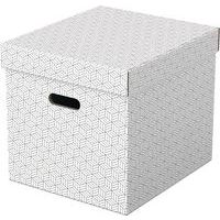 Cube de rangement - Carton Home - Lot de 3  - Esselte