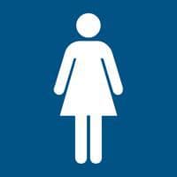 Pictogram Toilet dames