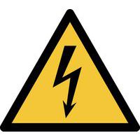 Pictogram Waarschuwing: elektrische spanning