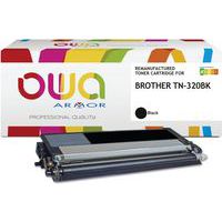 Toner remanufacturé BROTHER TN-320BK - OWA