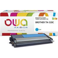 Toner remanufacturé BROTHER TN-320C - OWA