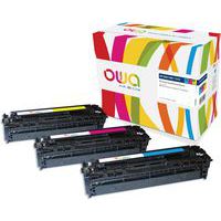 Toner remanufacturé HP 131A - CANON 731CMY - OWA