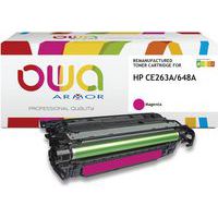 Toner remanufacturé HP CE263A - OWA