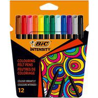 Feutre de coloriage Intensity pointe fine - Assortis - BIC