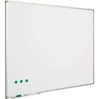 Whiteboard, wit emaille, Softline - alu-profiel - Smit Visual