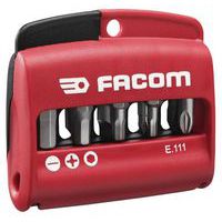 Gemengde set met 10 bits 1/4” E.111 - Facom