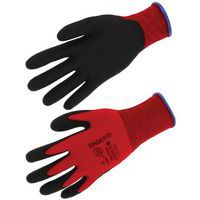 Gants tricot PVC support polyamide sans couture jauge 15 - Singer