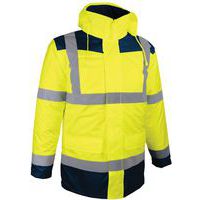 Veste parka jaune amovible à manches longues amovibles 4x1 - Singer