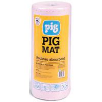 Mini rouleau absorbant chimique PIG MAT - Pig