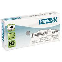 Agrafes Standard lot de 1000 - Rapid