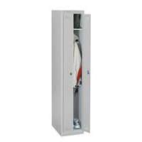 Garderobe XS - 1 kolom - 2 vakken breedte 200 mm - Op sokkel - Acial