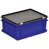 Bak met deksel Rako blauw - 300x200 mm - 5 tot 60 l