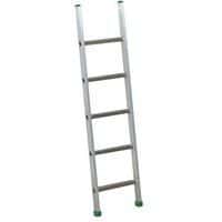 Enkelvoudige aluminium ladder Prima - 5 tot 9 schuine treden - Facal