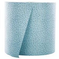 Poetsdoek nonwoven Polytex - Rol met 500 vellen - Blauw - 38x32 cm - Ikatex