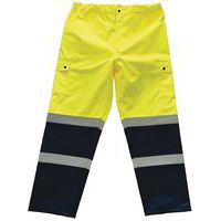 Broek met hoge zichtbaarheid, Type kledingstuk: Werkbroek en korte broek, Materiaal: Polyester, Kleur: Geel