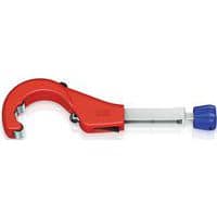 Coupe-tube TubiX XL cuivre/acier inoxydable Système QuickLock - KNIPEX