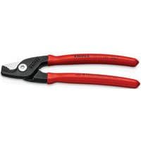 Coupe-câbles StepCut 160mm gainage PVC Cu/Al Ø15mm/50mm² - KNIPEX