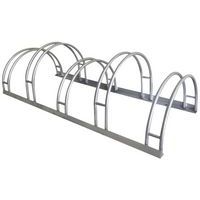 Support cycles 2 niveaux, Longueur hors tout: 1290 mm, Nb de places: 5, Largeur hors tout: 460 mm