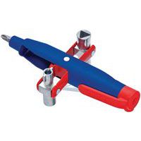 Sleutel voor bedieningskast, penvorm 145 mm _ 00 11 07 - Knipex