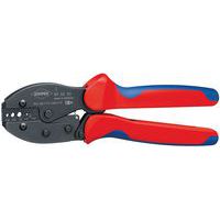 Pince à sertir brunie KNIPEX PreciForce® avec gaines bi-matière 220 mm _ 97 52 50