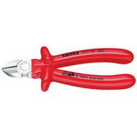 Pince coupante de côté chromée 180 mm _ 70 07 180 - Knipex