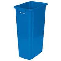 Collecteur pour tri sélectif, Capacité: 80 L, Ouverture: Sans couvercle, Matériau: Plastique