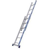 Met de hand uitschuifbare ladder Platinium Afix - 2 delen - Tubesca