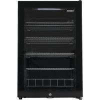 Réfrigérateur de table avec porte vitrée - Noir, 130L, KK110-CNS-NL-HU