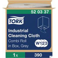 Nonwoven werkdoek Tork Industrieel - 140 tot 390 vellen