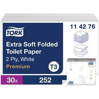 Papier toilette Premium extra doux Tork - Feuille