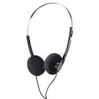 Casque Slight Supra-Aural noir - Hama