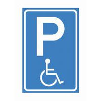 Panneau de signalisation - E6 - Place de parking réservé aux personnes à mobilité réduite