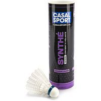 Volants de badminton - Casal Sport - synthé blanc