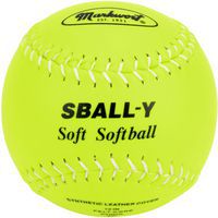 Softbal Soft Flex fluogeel 12 inch