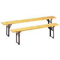 Banc bois pliant 160 cm et 220 cm