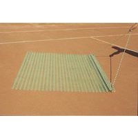 Sleepnet in pvc voor gravel tennisbaan