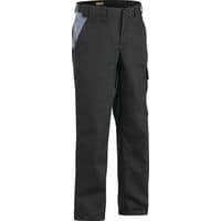 Pantalon Industrie 1404 - Noir/gris - Coton croisé/polyester - Blaklader