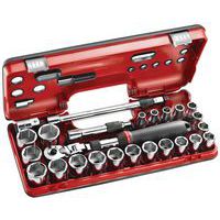 Coffret DBOX cliquet extensible 1/2” et douilles - SXL.DBOX3